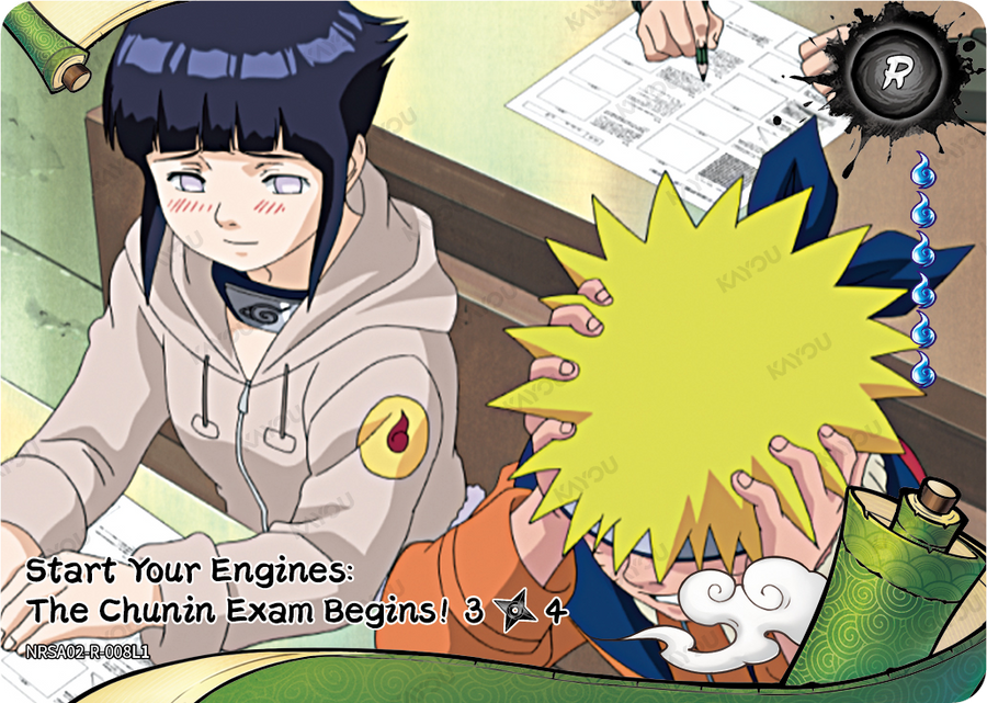 NRSA02-R-008L1 · Start Your Engines: The Chunin Exam Begins!
3/4 · R