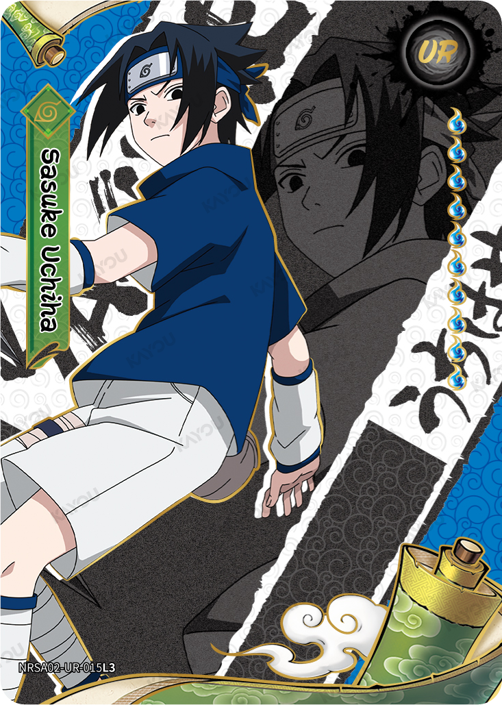 NRSA02-UR-015L3 · Sasuke Uchiha · UR