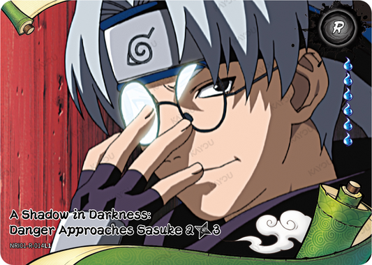 NREA01-R-014L1 · A Shadow in Darkness: Danger Approaches Sasuke
2/3 · R