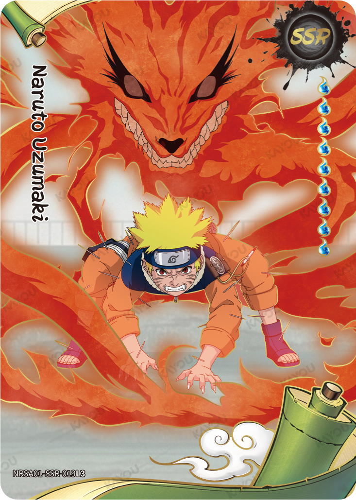 NRSA01-SSR-019L3 · Naruto Uzumaki · SSR