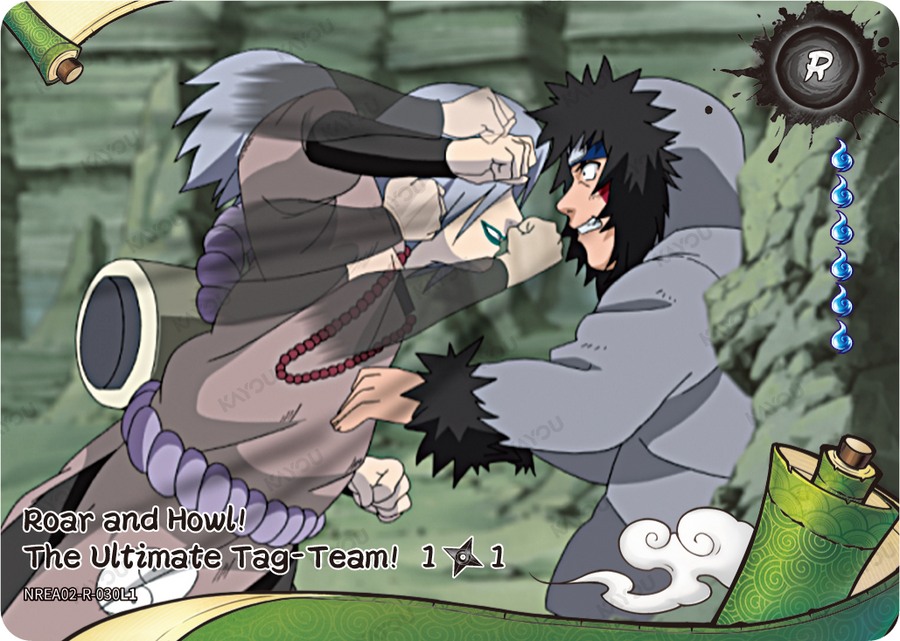 NREA02-R-030L1 · Roar and Howl!  The Ultimate Tag-Team!
1/1 · R