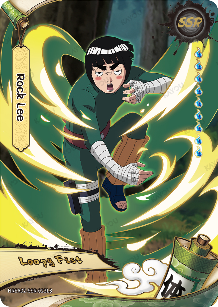 NREA02-SSR-022L3 · Rock Lee · SSR