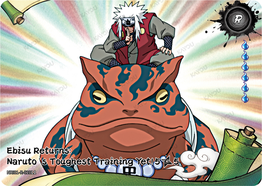 NREA01-R-020L1 · Ebisu Returns: Naruto's Toughest Training Yet!
5/5 · R
