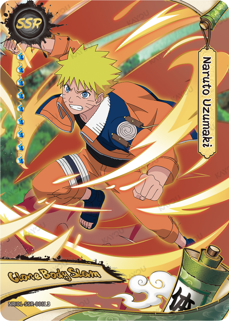 NREA01-SSR-008L3 · Naruto Uzumaki · SSR