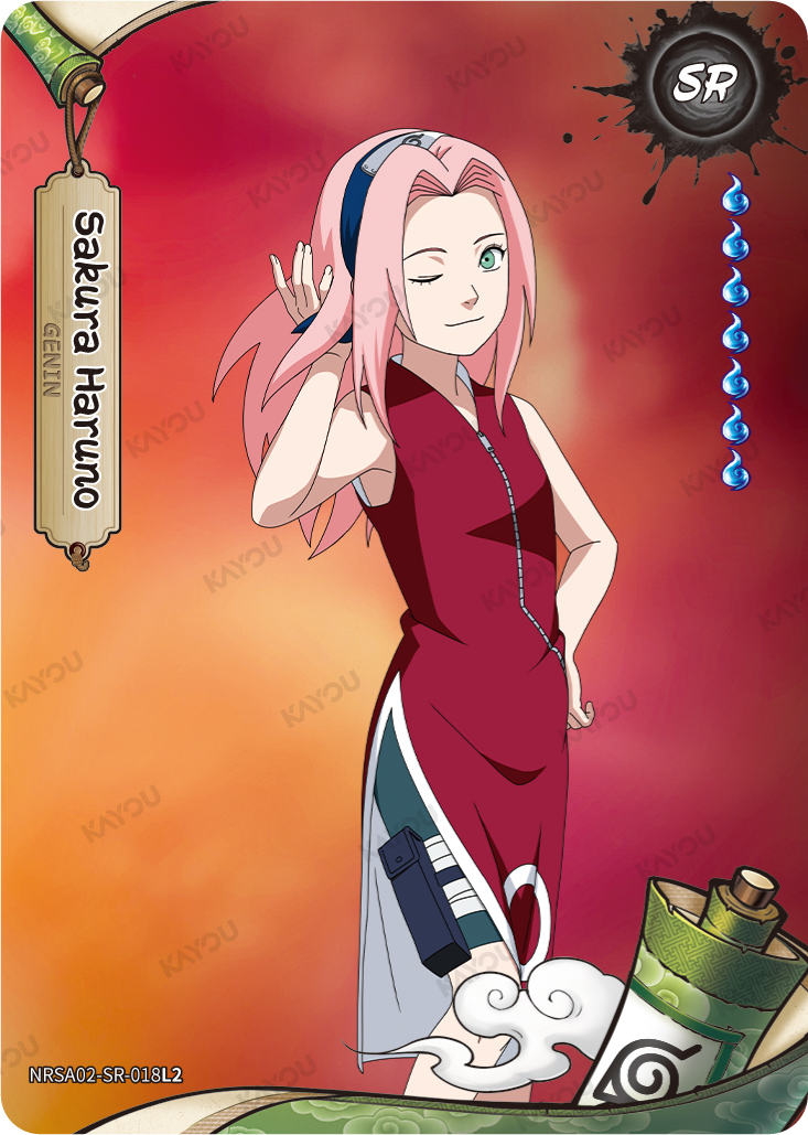 NRSA02-SR-018L2 · Sakura Haruno · SR