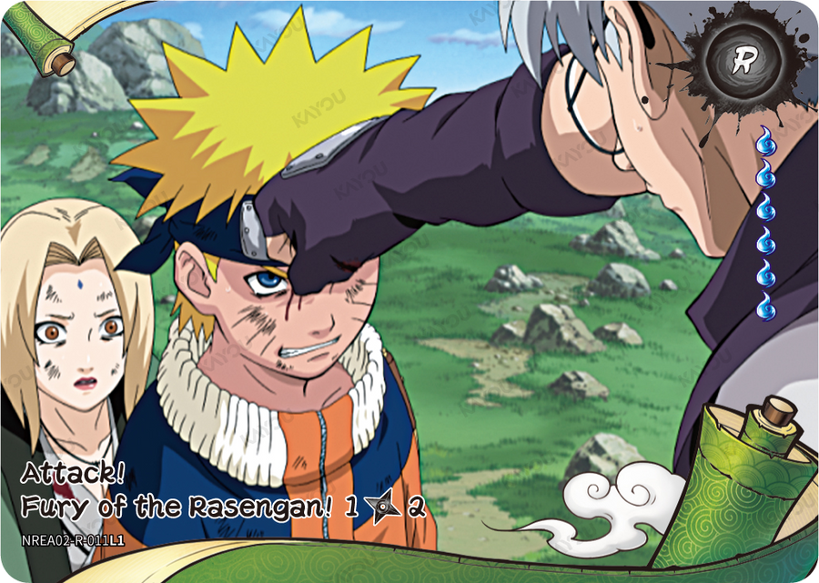 NREA02-R-011L1 · Attack!  Fury of the Rasengan!
1/2 · R