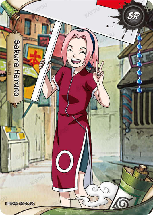 NREA02-SR-011L2 · Sakura Haruno · SR