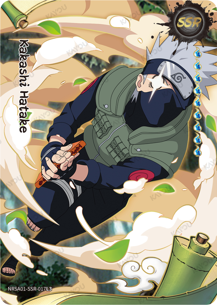 NRSA01-SSR-017L3 · Kakashi Hatake · SSR