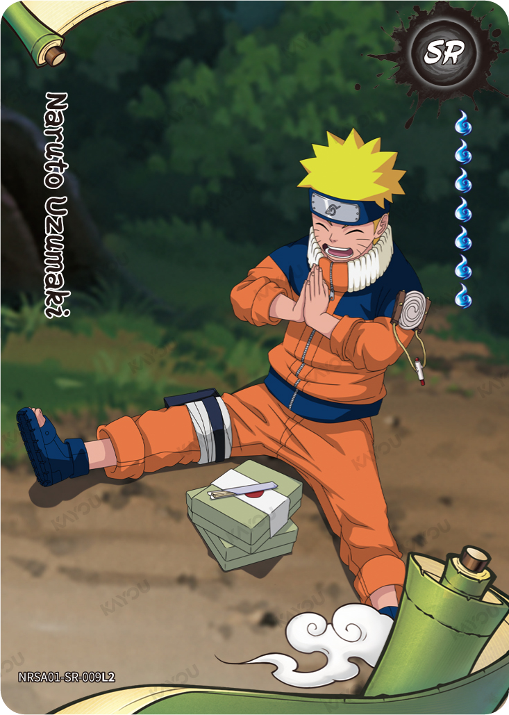 NRSA01-SR-009L2 · Naruto Uzumaki · SR
