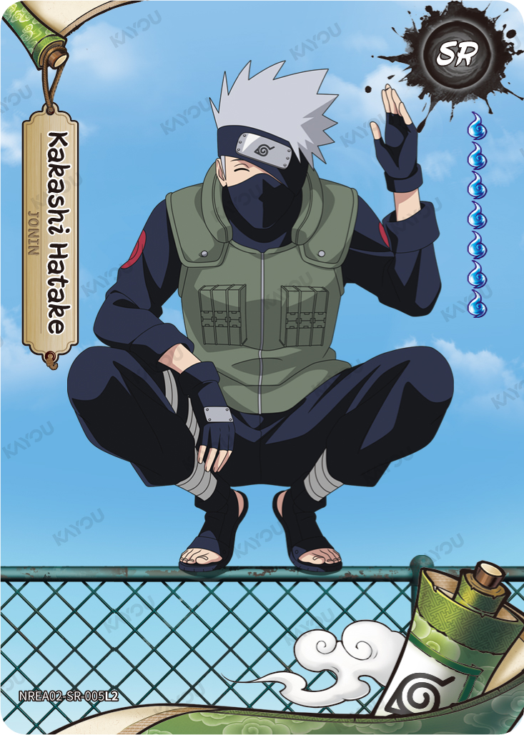 NREA02-SR-005L2 · Kakashi Hatake · SR