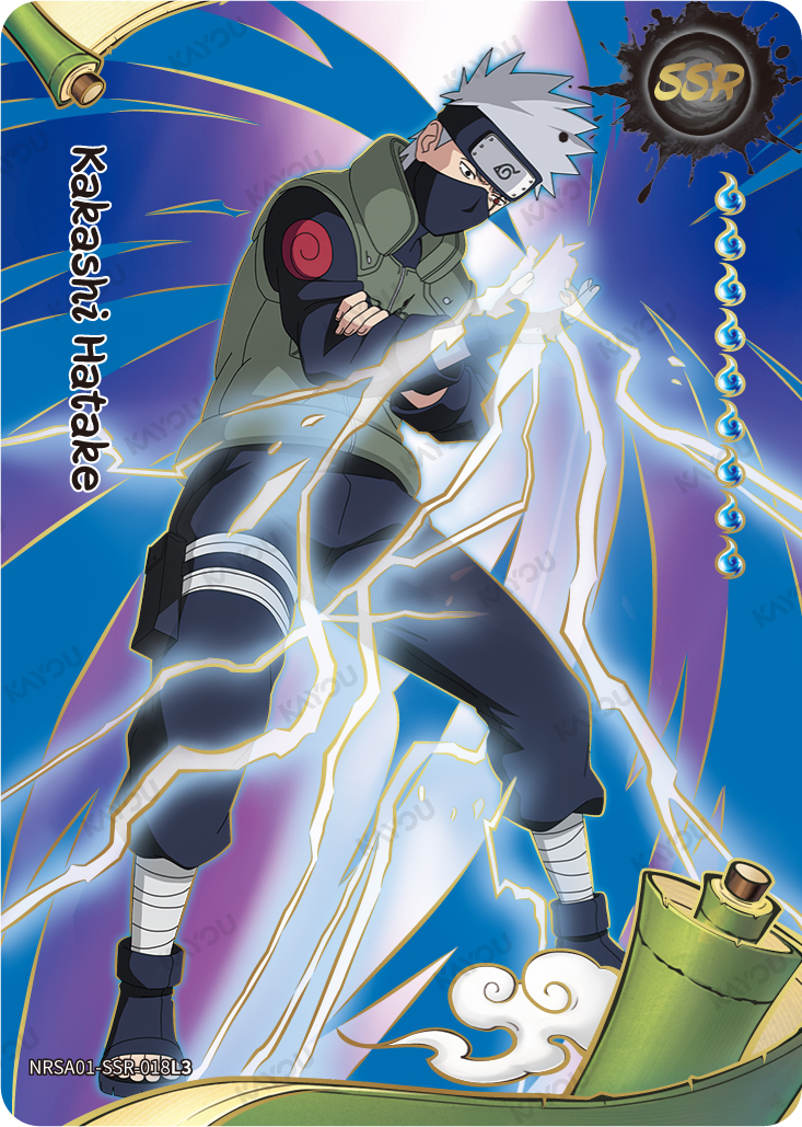 NRSA01-SSR-018L3 · Kakashi Hatake · SSR