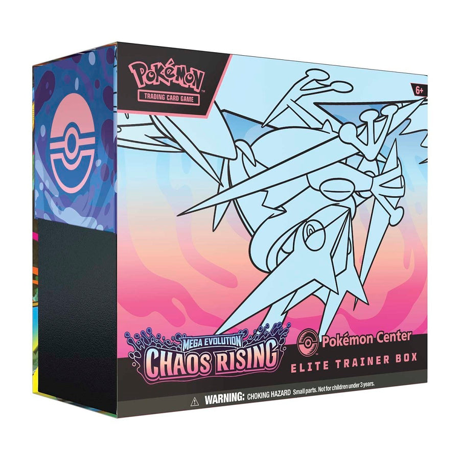 Pokémon TCG: Mega Evolution-Chaos Rising, Pokémon Center ETB NEW/SEALED