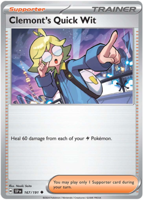 167 Clemont's Quick Wit