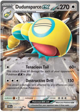 121 Dudunsparce ex