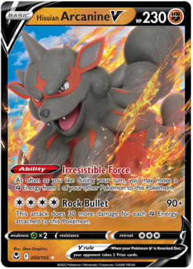 090 Hisuian Arcanine V