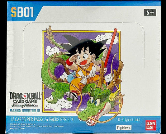 2025 Dragon Ball Super Fusion World • Manga Booster 01 • Booster Box • NEW/SEALED