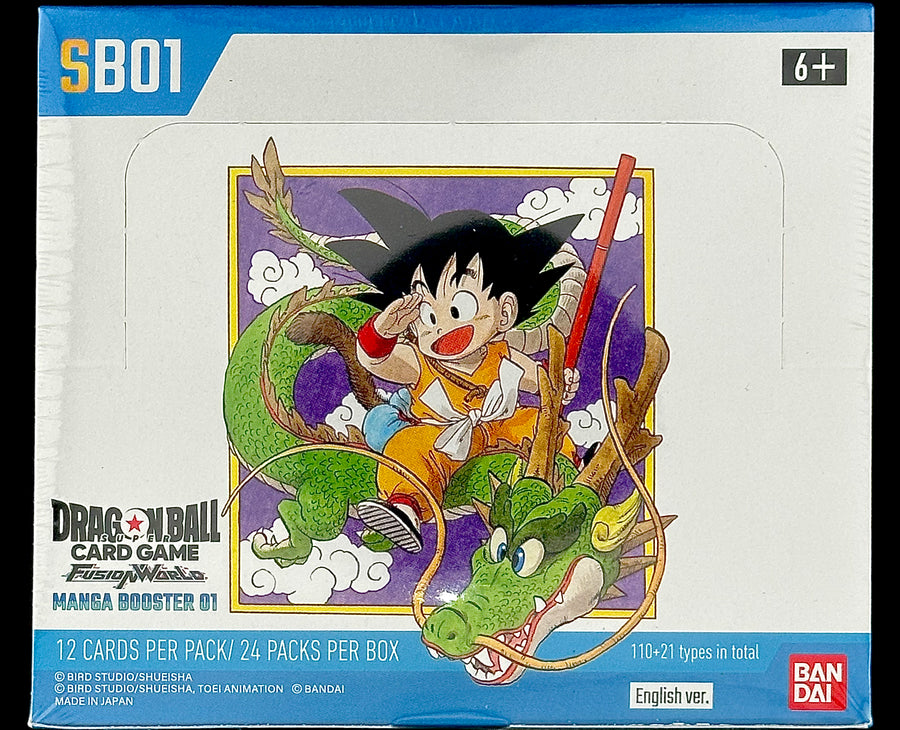 2025 Dragon Ball Super Fusion World • Manga Booster 01 • Booster Box • NEW/SEALED