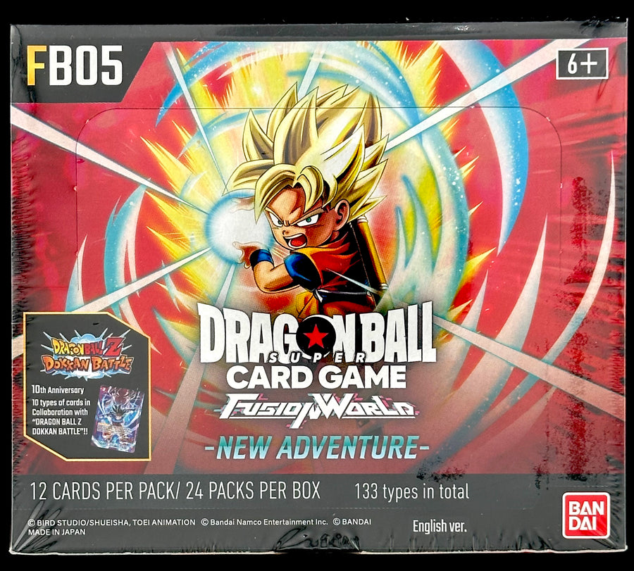 2025 Dragon Ball Super Fusion World • New Adventure FB05 • Booster Box • NEW/SEALED
