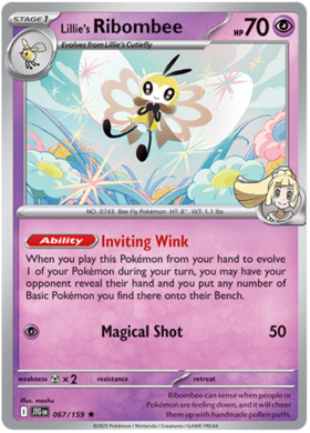 067 Lillie's Ribombee