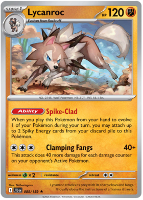 085 Lycanroc