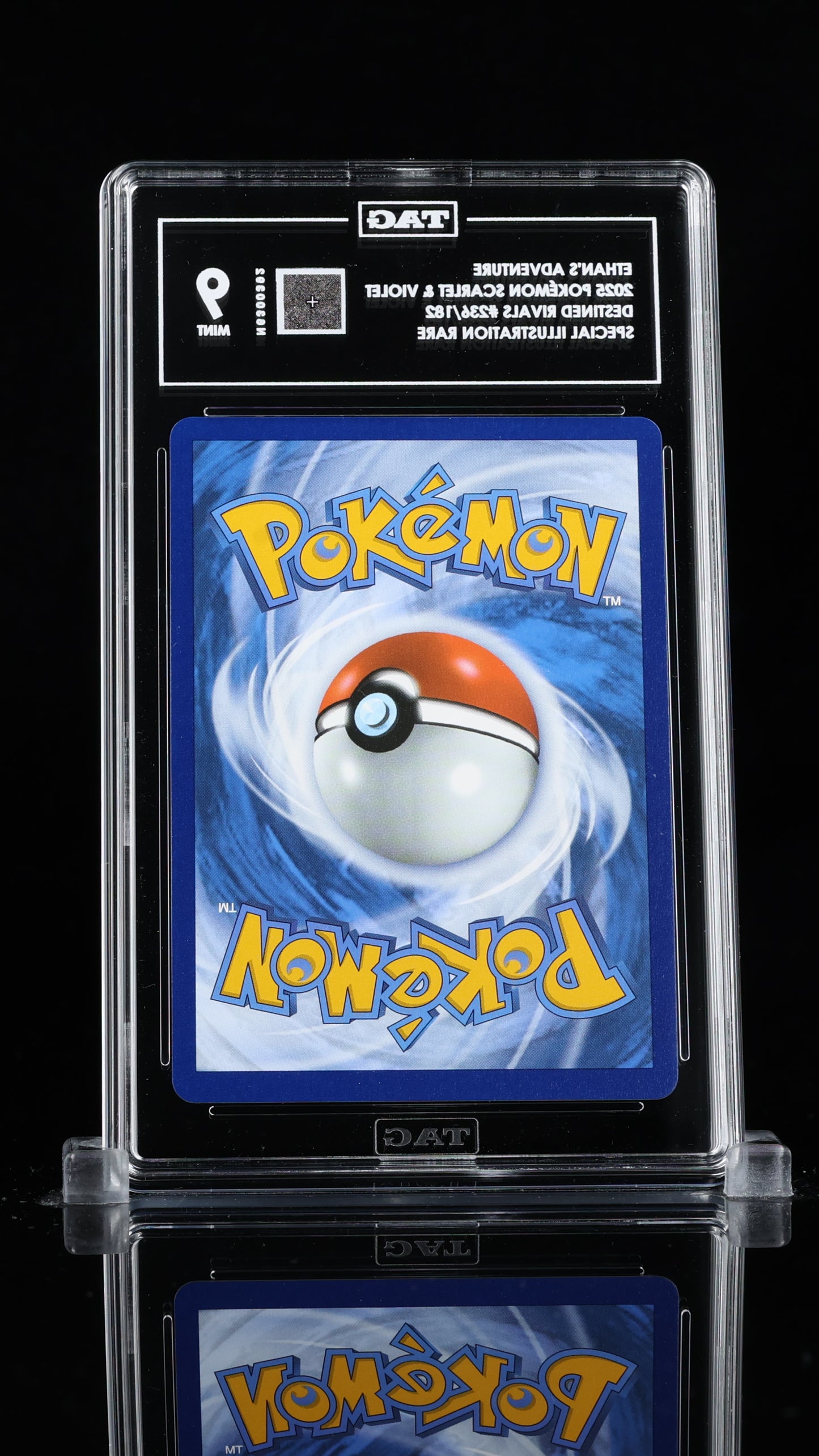 Pokémon • Scarlet & Violet • Destined Rivals • Ethan's Adventure • #236/182 • Grade: TAG 9 Mint • Cert. #N6300392