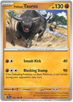 101 Paldean Tauros