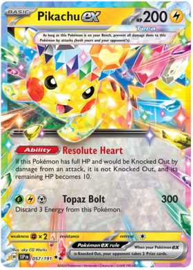057 Pikachu ex