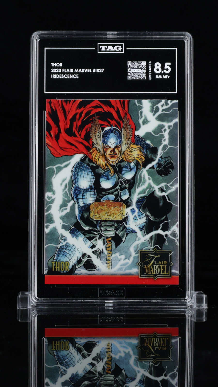 2023 Flair Marvel • Thor • #IR27 • TAG 8.5 NM MT+ • Q2946236