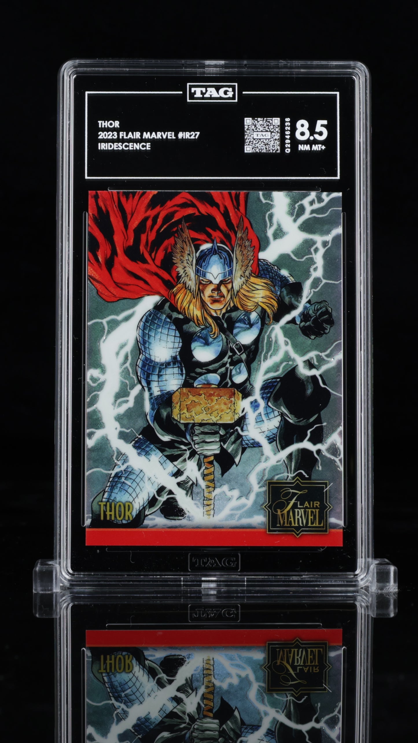 2023 Flair Marvel • Thor • #IR27 • TAG 8.5 NM MT+ • Q2946236