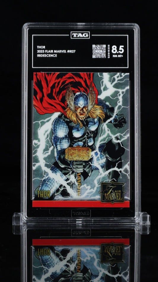 2023 Flair Marvel • Thor • #IR27 • TAG 8.5 NM MT+ • Q2946236