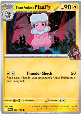 073 Team Rocket's Flaaffy