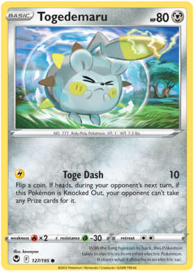127 Togedemaru