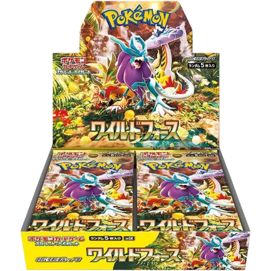 Pokémon: Wild Force (SV5K), Japanese Booster Box - New/Sealed