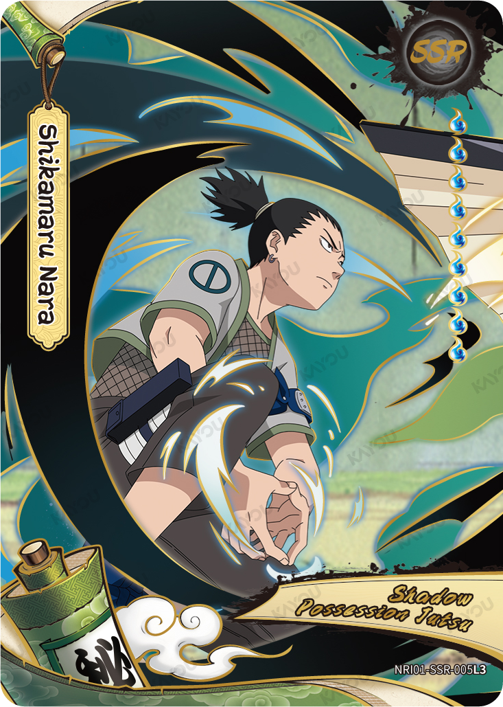 NREA01-SSR-005L3 · Shikamaru Nara · SSR