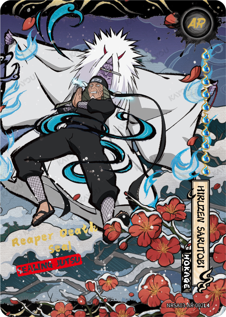 NRSA03-AR-002L4 · HIRUZEN SARUTOBI · AR