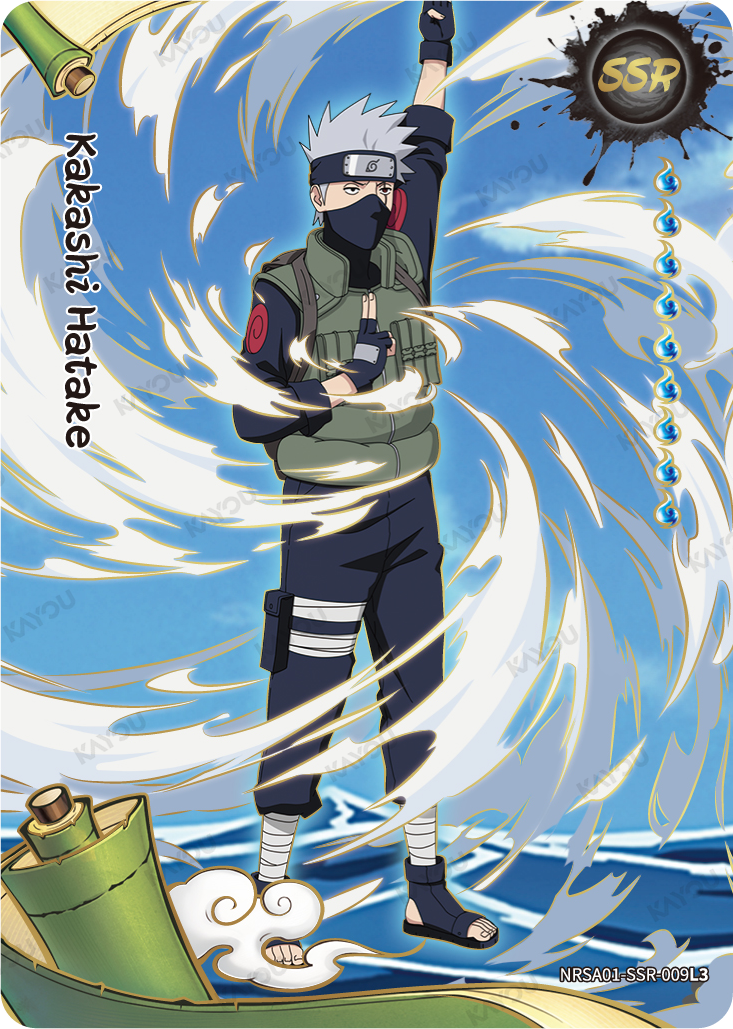NRSA01-SSR-009L3 · Kakashi Hatake · SSR