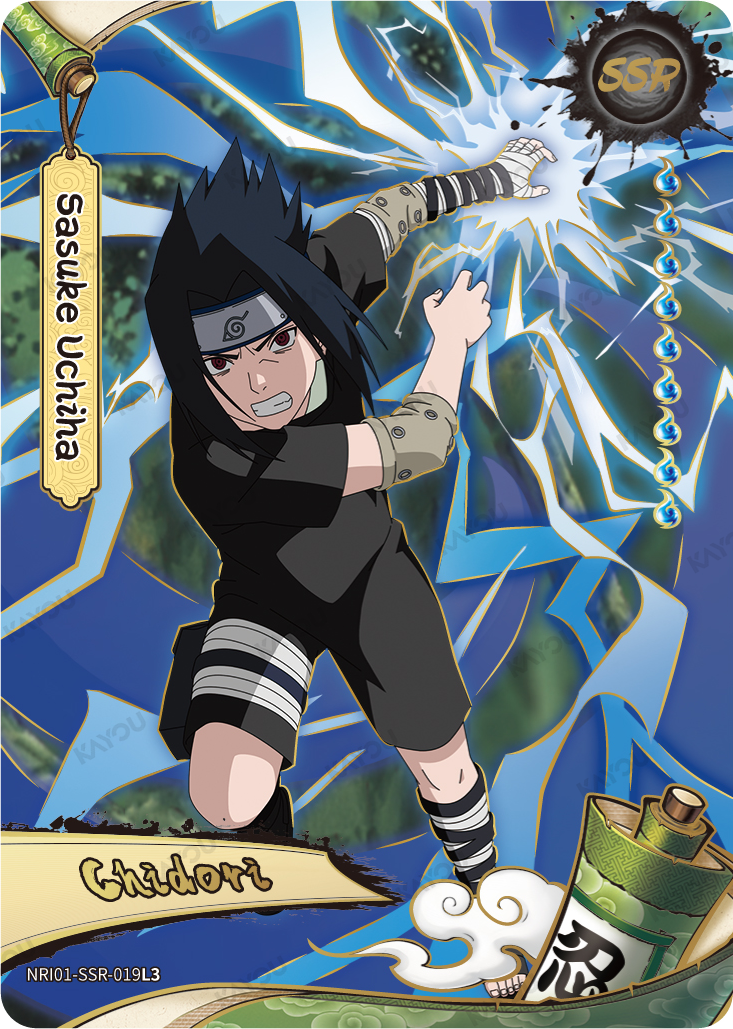 NREA01-SSR-019L3 · Sasuke Uchiha · SSR