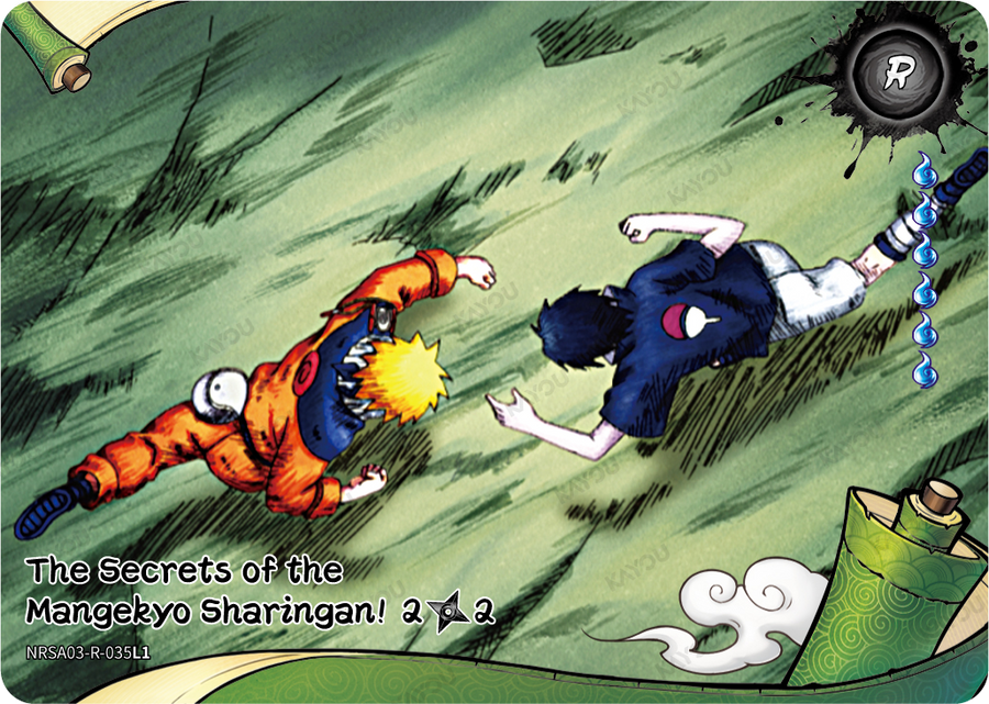 NRSA03-R-035L1 · The Secrets of the Mangekyo Sharingan!
2/2 · R