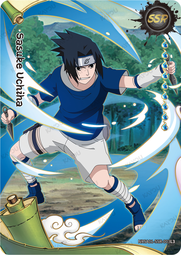 NRSA01-SSR-003L3 · Sasuke Uchiha · SSR