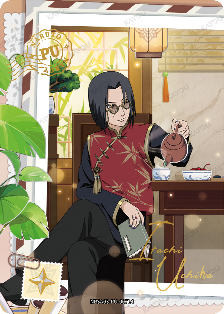 NRSA03-PU-007L4 · Itachi Uchiha · PU