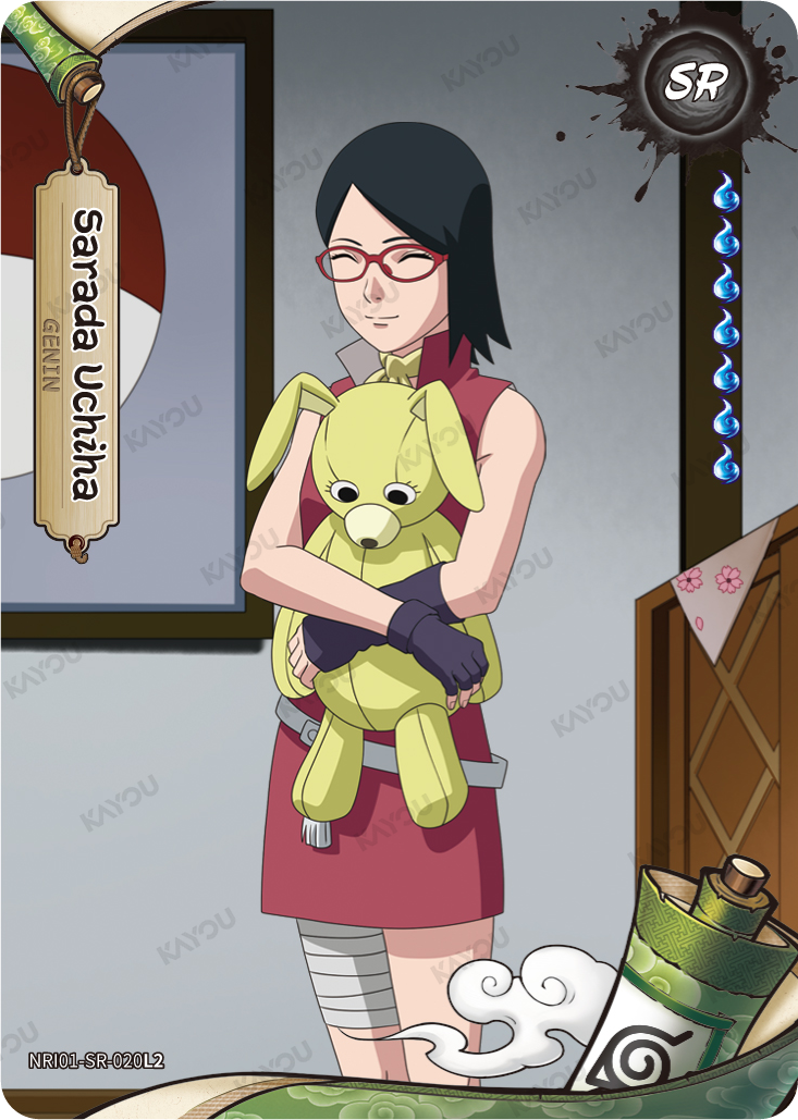 NREA01-SR-020L2 · Sarada Uchiha · SR