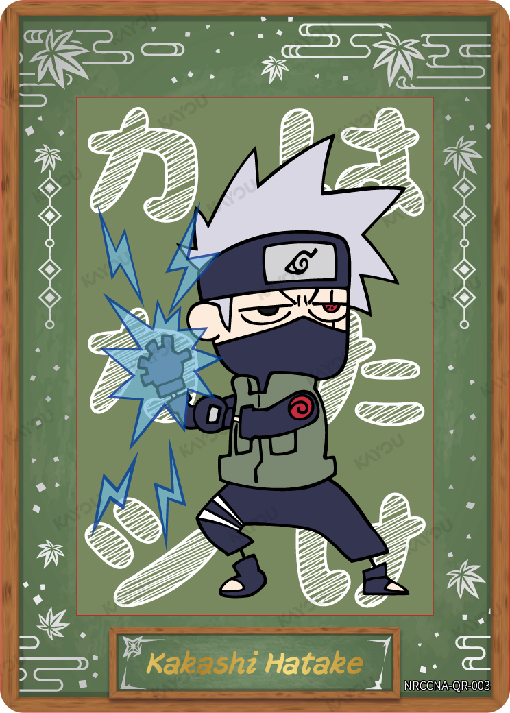 NRCCNA-QR-003 · Kakashi Hatake · QR
