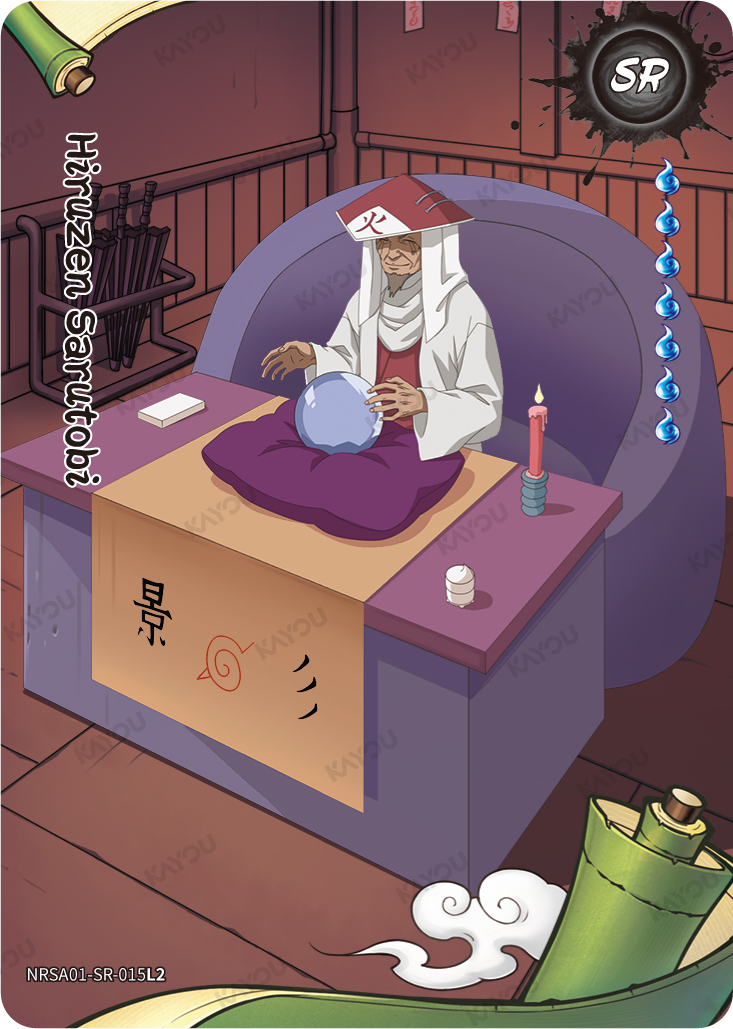 NRSA01-SR-015L2 · Hiruzen Sarutobi · SR
