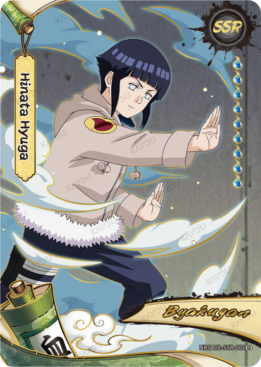 NRSA02-SSR-001L3 · Hinata Hyuga · SSR