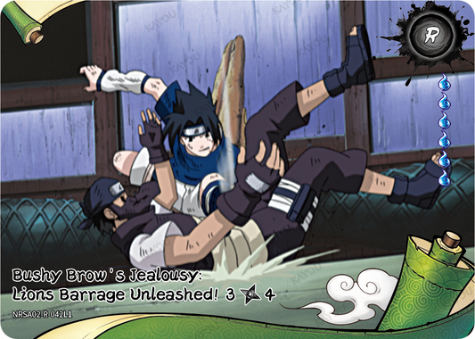NRSA02-R-042L1 · Bushy Brow's Jealousy: Lions Barrage Unleashed!
3/4 · R