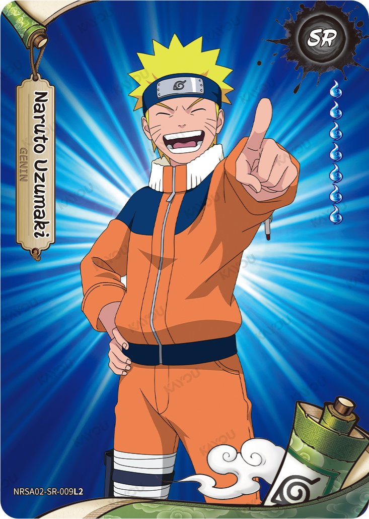 NRSA02-SR-009L2 · Naruto Uzumaki · SR