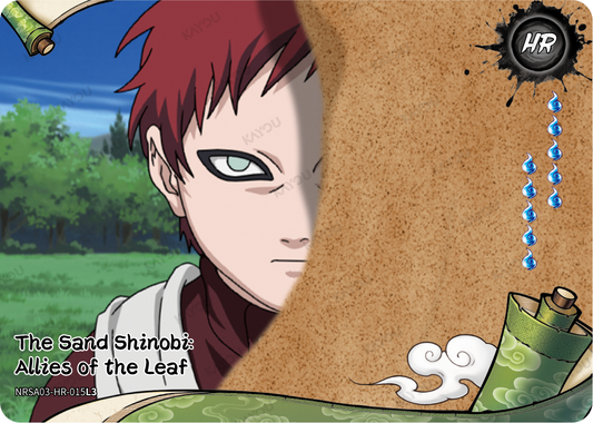 NRSA03-HR-015 · The Sand Shinobi: Allies of the Leaf · HR