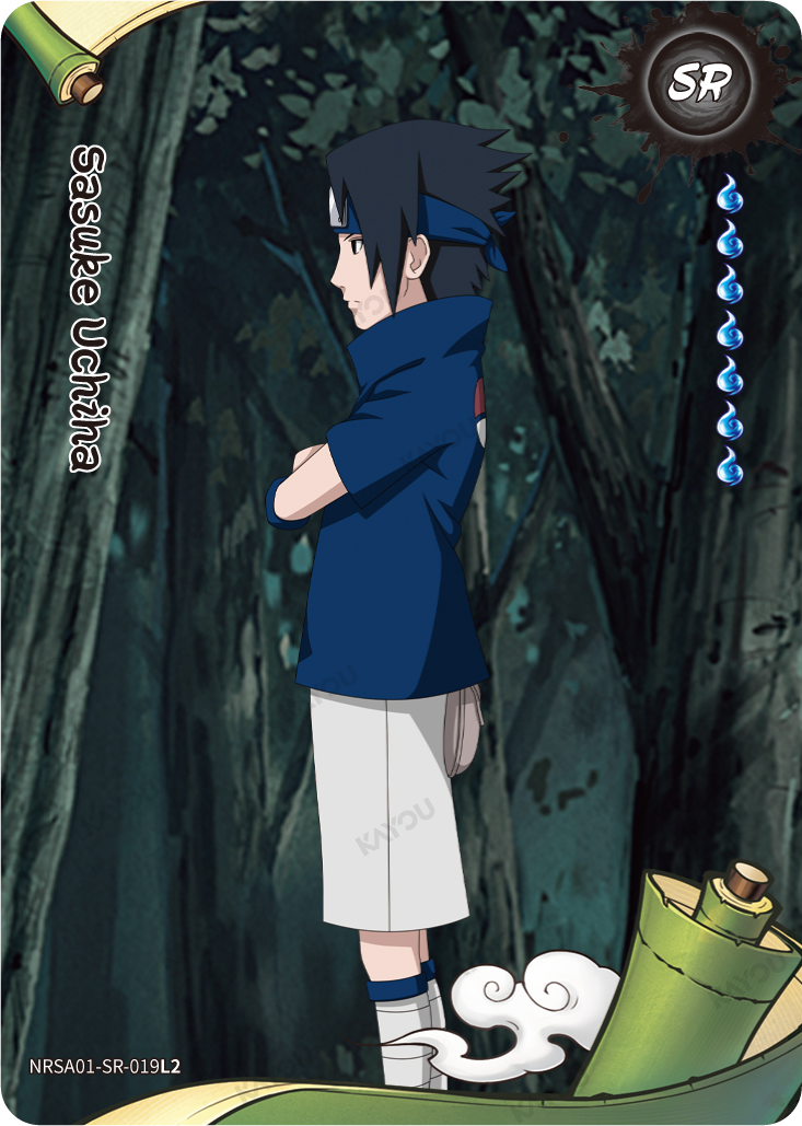 NRSA01-SR-019L2 · Sasuke Uchiha · SR