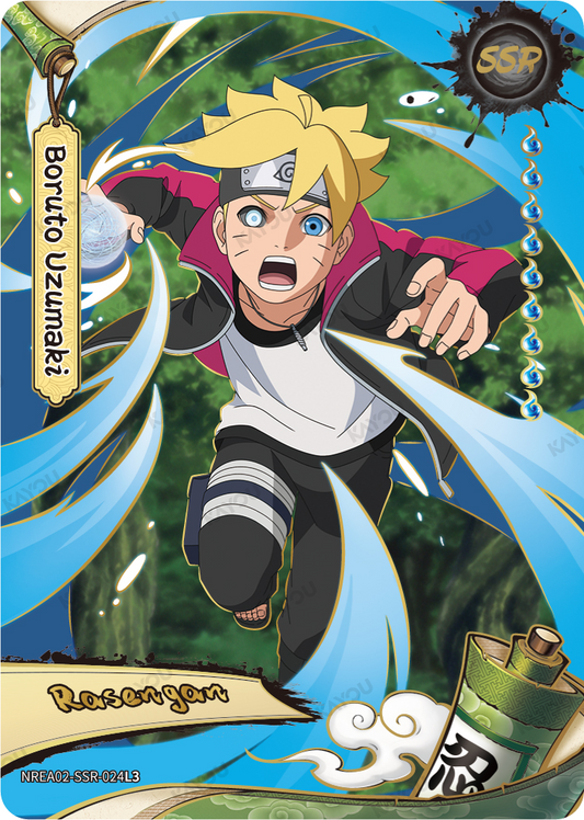 NREA02-SSR-024L3 · Boruto Uzumaki · SSR