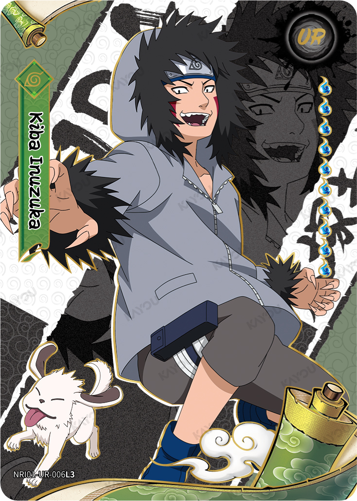 NREA01-UR-006L3 · Kiba Inuzuka · UR